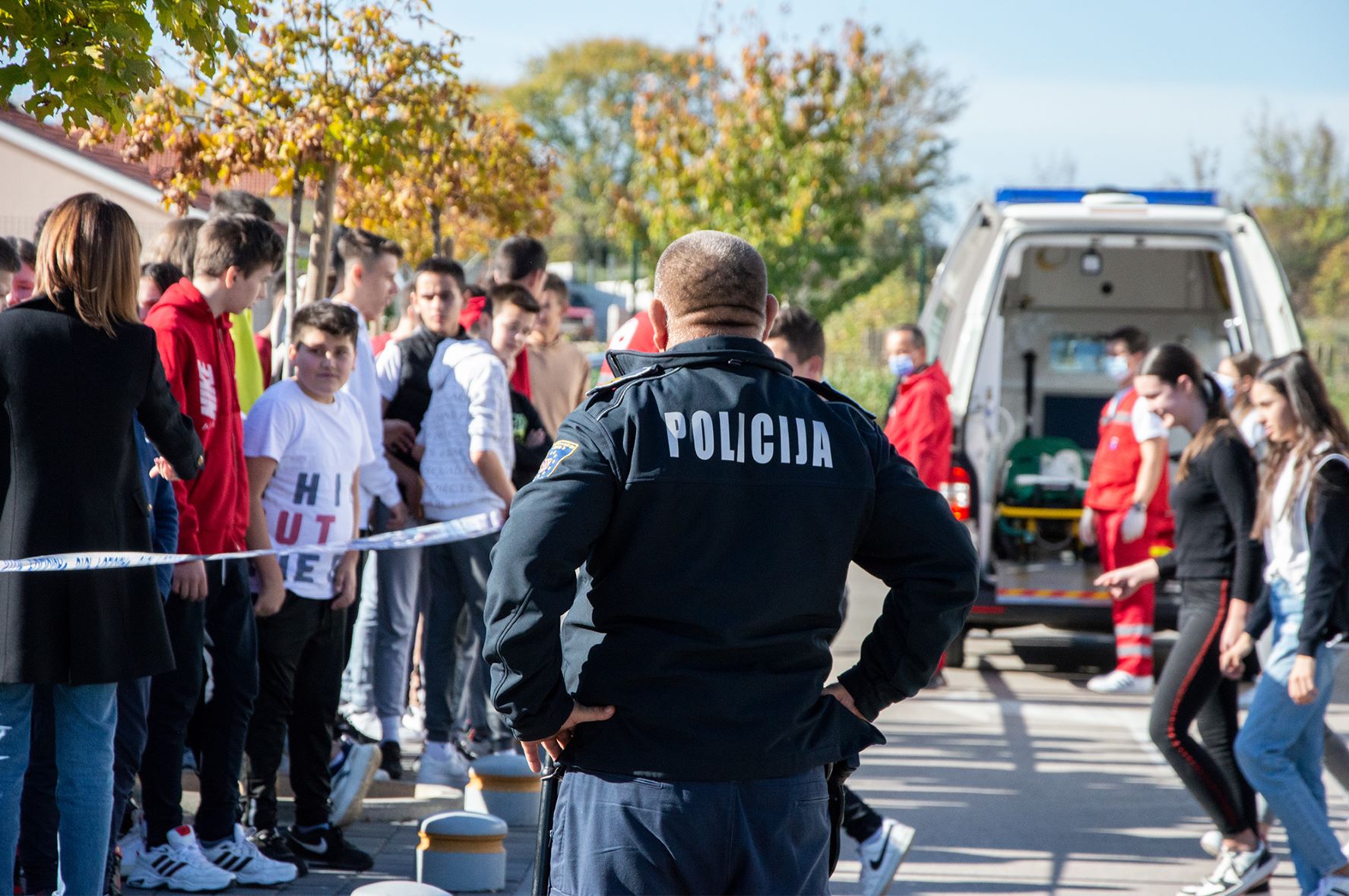 Pokazna vjezba Grude 2022 policija